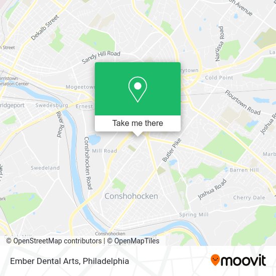 Mapa de Ember Dental Arts