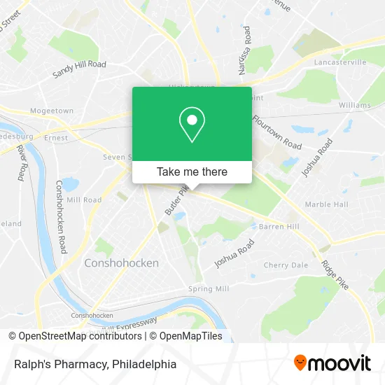 Ralph's Pharmacy map