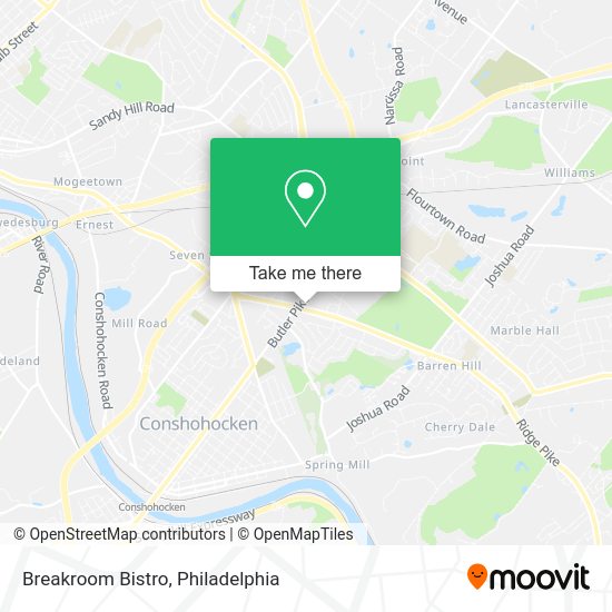 Mapa de Breakroom Bistro