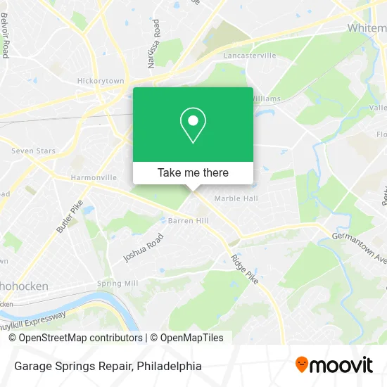 Garage Springs Repair map