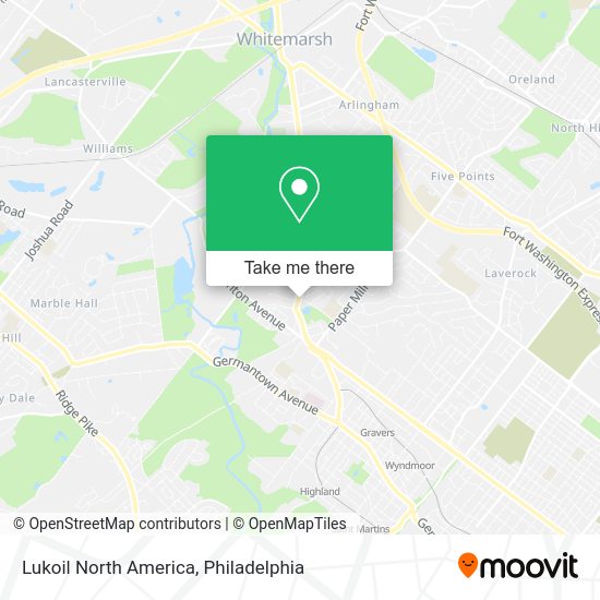 Lukoil North America map