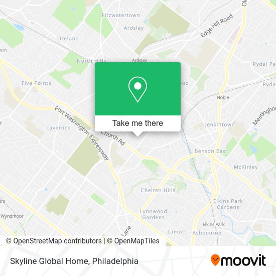 Mapa de Skyline Global Home
