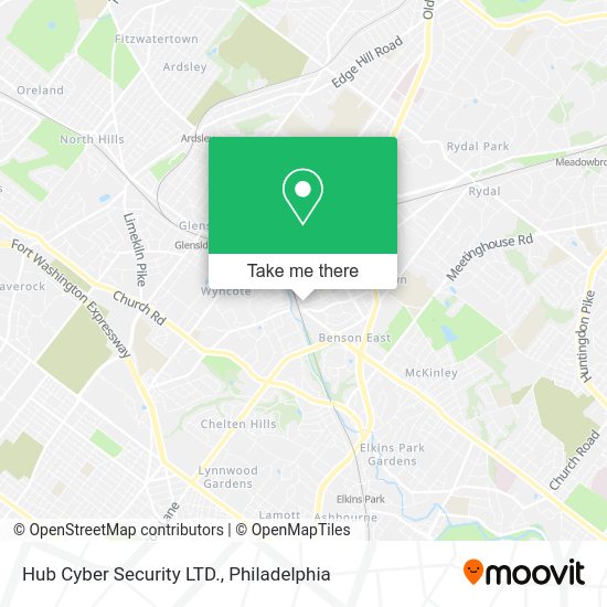 Mapa de Hub Cyber Security LTD.