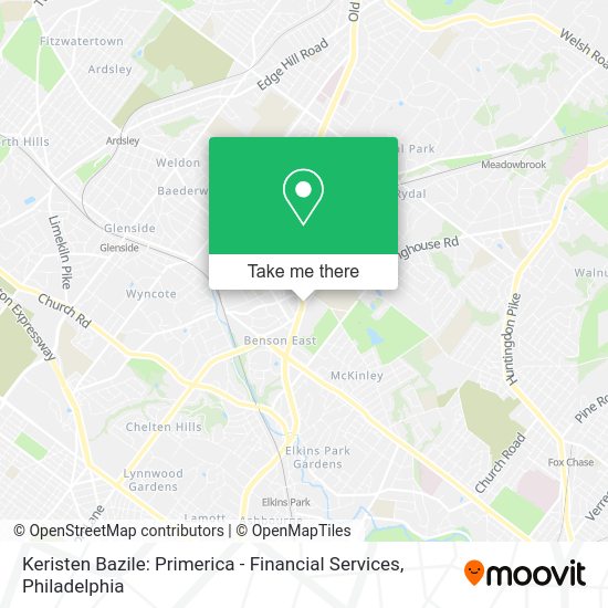 Keristen Bazile: Primerica - Financial Services map