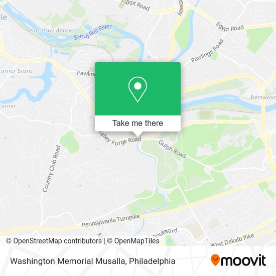 Mapa de Washington Memorial Musalla
