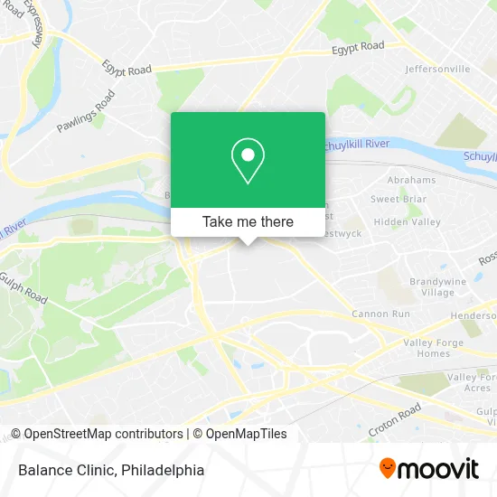 Balance Clinic map