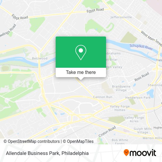 Mapa de Allendale Business Park