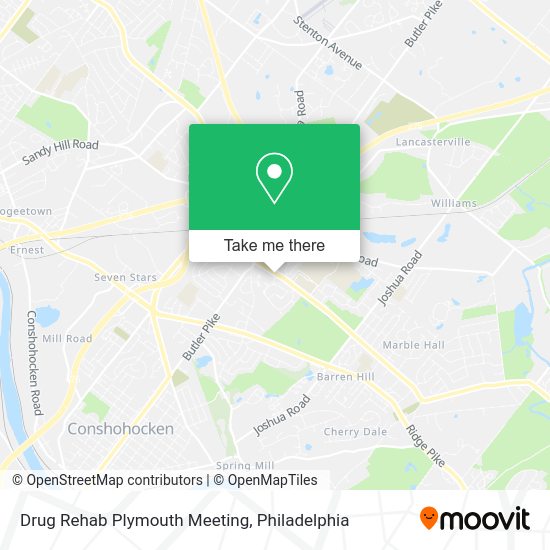 Mapa de Drug Rehab Plymouth Meeting
