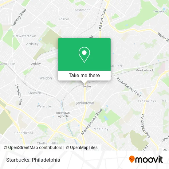 STARBUCKS map