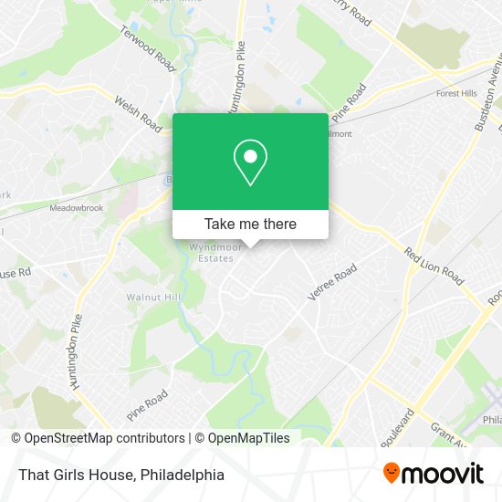 That Girls House map