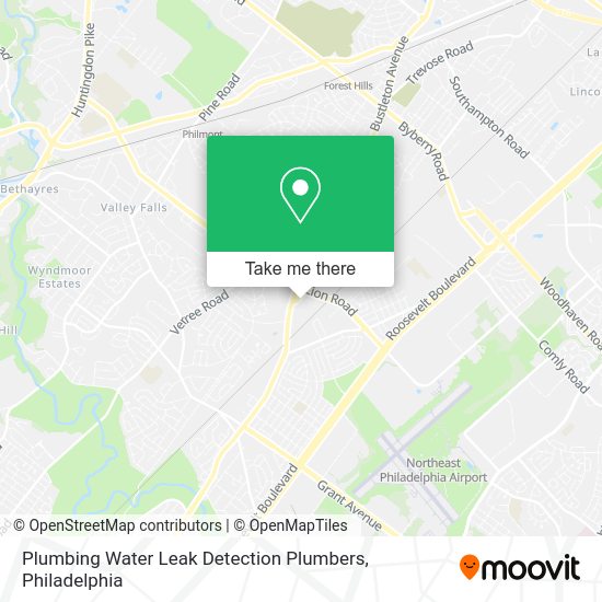 Plumbing Water Leak Detection Plumbers map