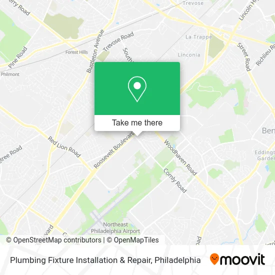 Plumbing Fixture Installation & Repair map