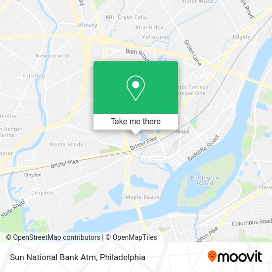 Sun National Bank Atm map