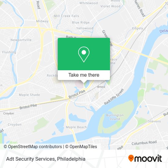 Mapa de Adt Security Services