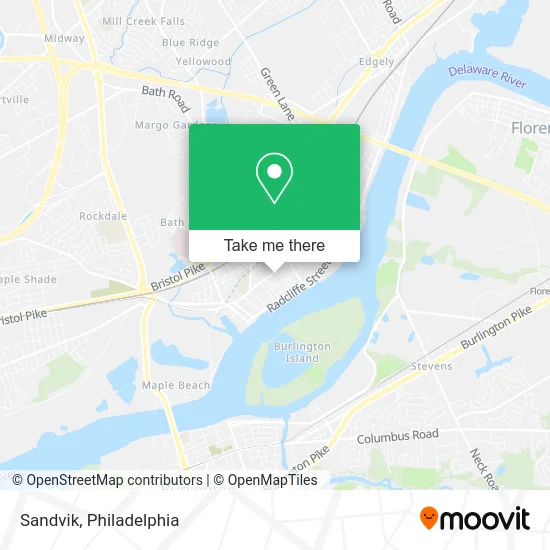 Sandvik map