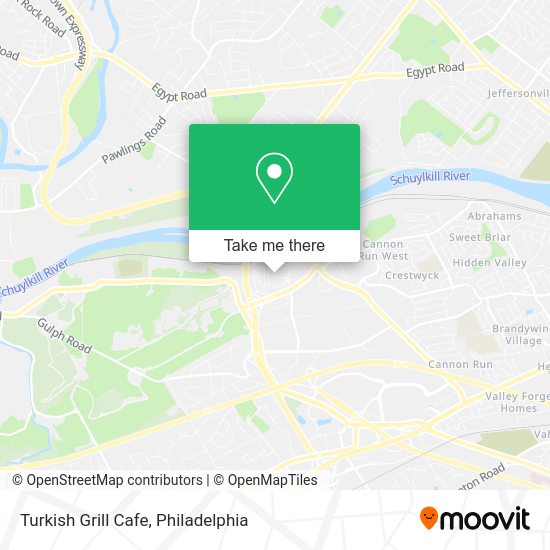Mapa de Turkish Grill Cafe