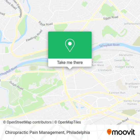 Mapa de Chiropractic Pain Management