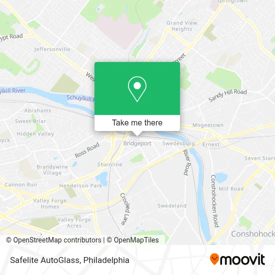 Safelite AutoGlass map