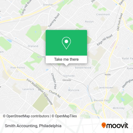Smith Accounting map