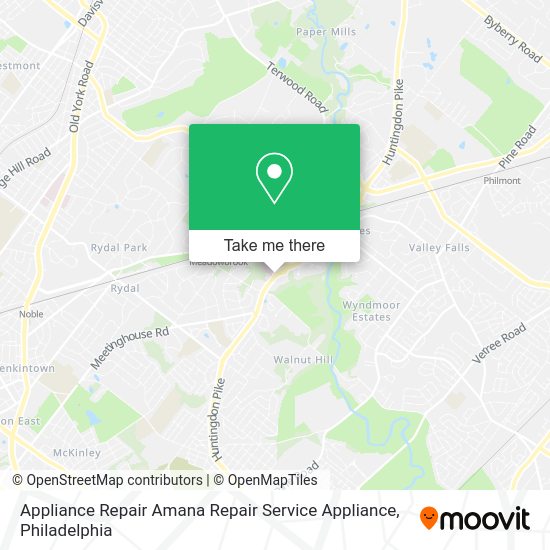 Appliance Repair Amana Repair Service Appliance map