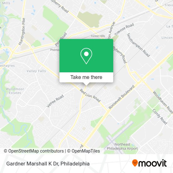 Gardner Marshall K Dr map
