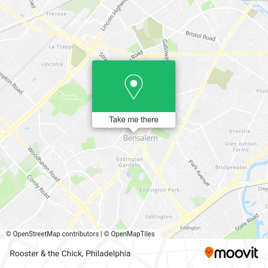 Rooster & the Chick map