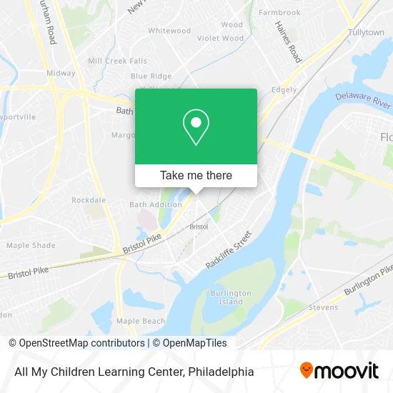 All My Children Learning Center map