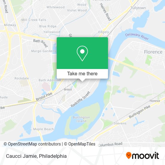 Mapa de Caucci Jamie