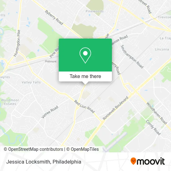 Jessica Locksmith map
