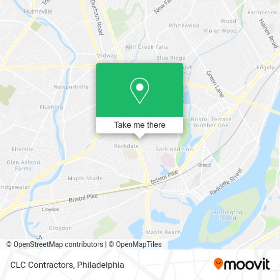 CLC Contractors map