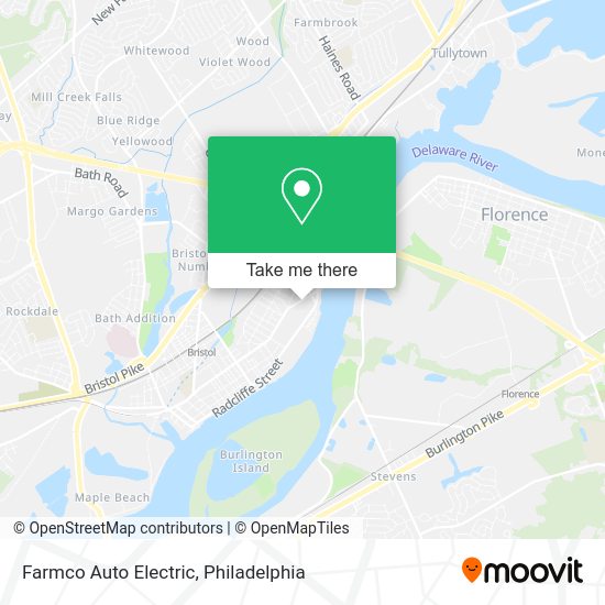 Farmco Auto Electric map