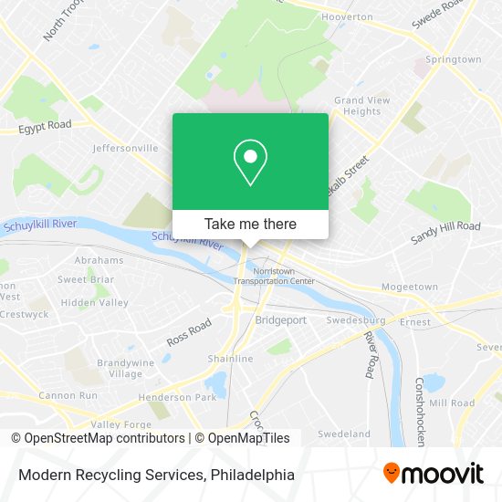 Mapa de Modern Recycling Services
