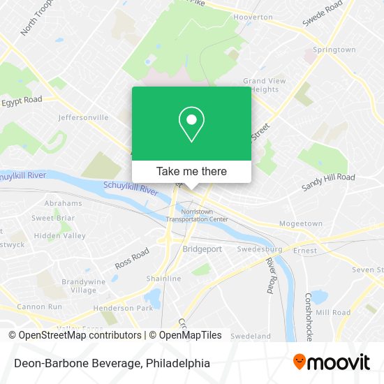 Mapa de Deon-Barbone Beverage
