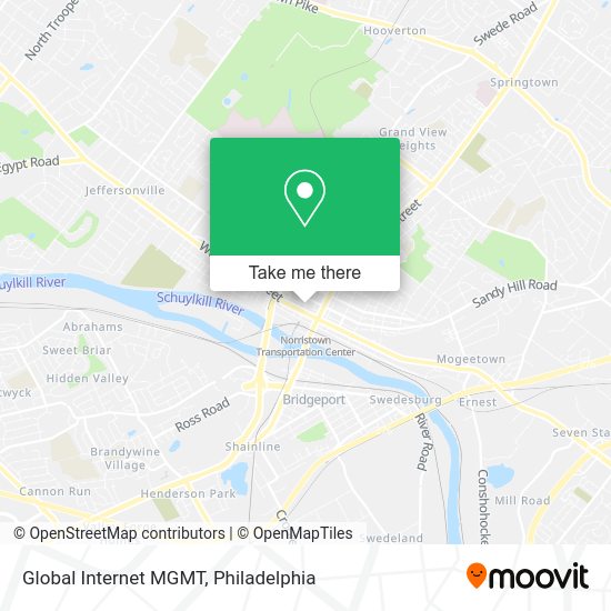 Global Internet MGMT map