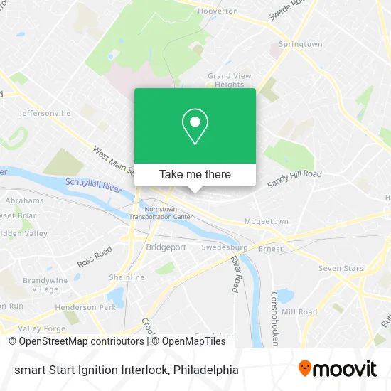 smart Start Ignition Interlock map