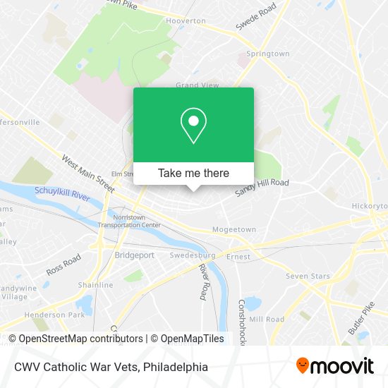 CWV Catholic War Vets map