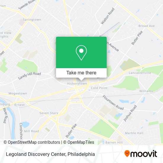 Legoland Discovery Center map