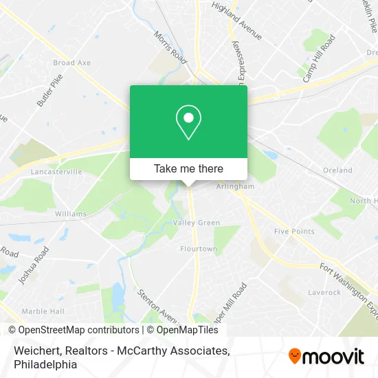 Weichert, Realtors - McCarthy Associates map