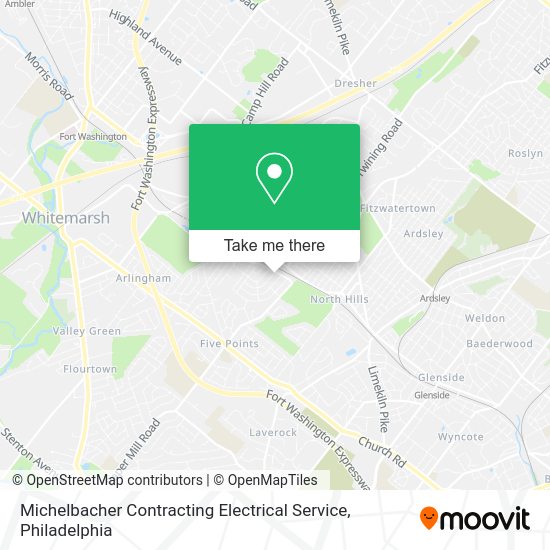 Mapa de Michelbacher Contracting Electrical Service