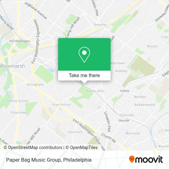 Paper Bag Music Group map
