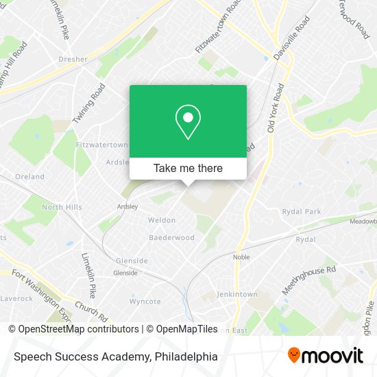 Mapa de Speech Success Academy