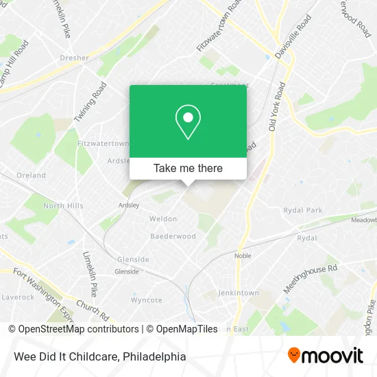 Mapa de Wee Did It Childcare