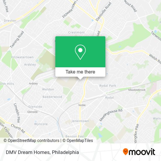 DMV Dream Homes map