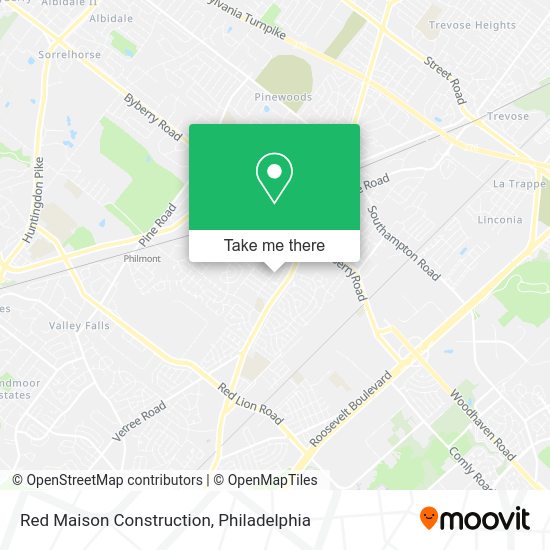 Mapa de Red Maison Construction