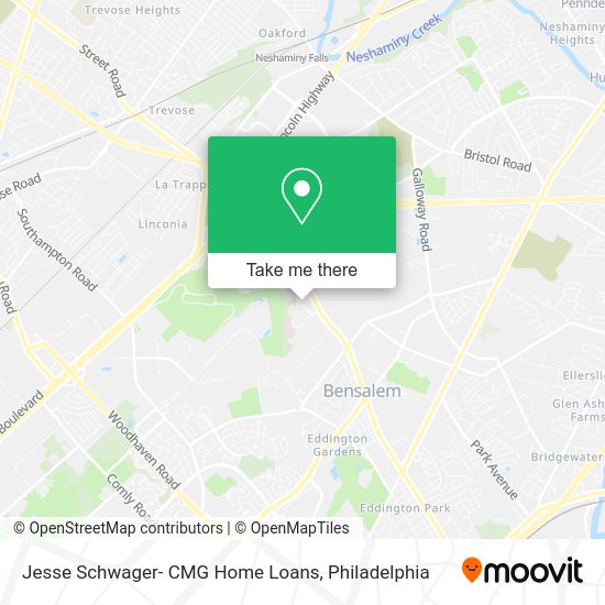 Jesse Schwager- CMG Home Loans map