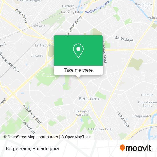Mapa de Burgervana