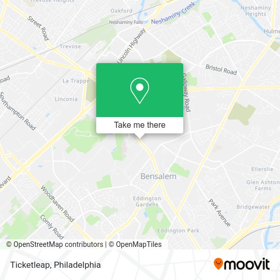 Ticketleap map