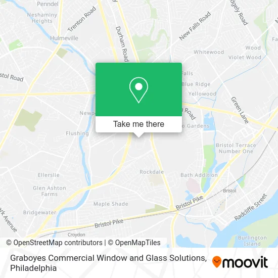 Graboyes Commercial Window and Glass Solutions map