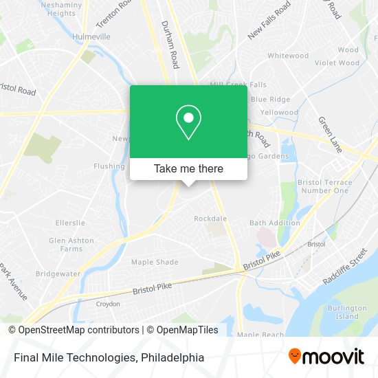 Mapa de Final Mile Technologies