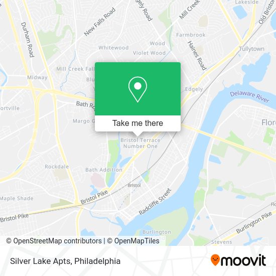 Silver Lake Apts map